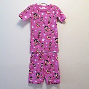 Girls Hanna Andersson Wonder Woman Short John Pajama Set Size 5